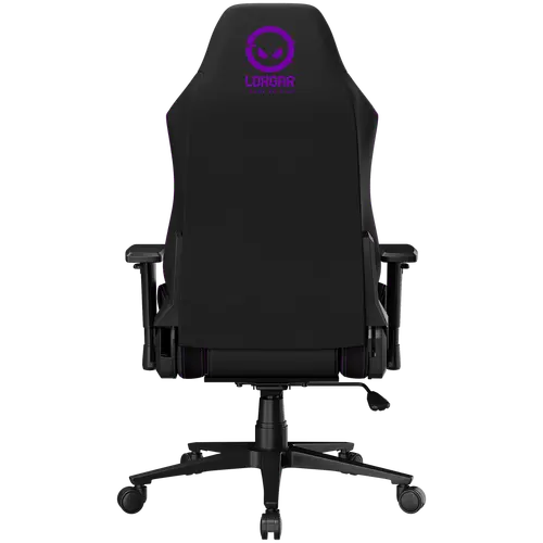 LORGAR CHA41, Ergonomic Gaming Chair Advanced, premium anti-stain fabric, Black/purple - image 8