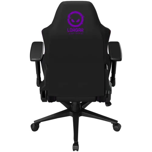 LORGAR CHA41, Ergonomic Gaming Chair Advanced, premium anti-stain fabric, Black/purple - image 9