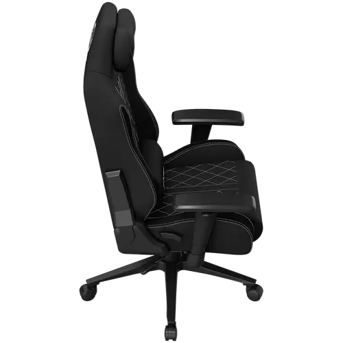 LORGAR CHA41, Ergonomic Gaming Chair Advanced, premium anti-stain fabric, Black/white - image 11