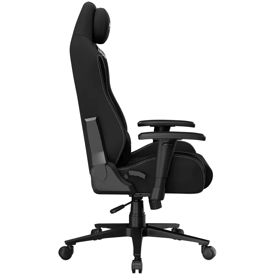 LORGAR CHA41, Ergonomic Gaming Chair Advanced, premium anti-stain fabric, Black/white - image 14