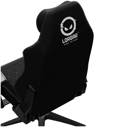 LORGAR CHA41, Ergonomic Gaming Chair Advanced, premium anti-stain fabric, Black/white - image 19