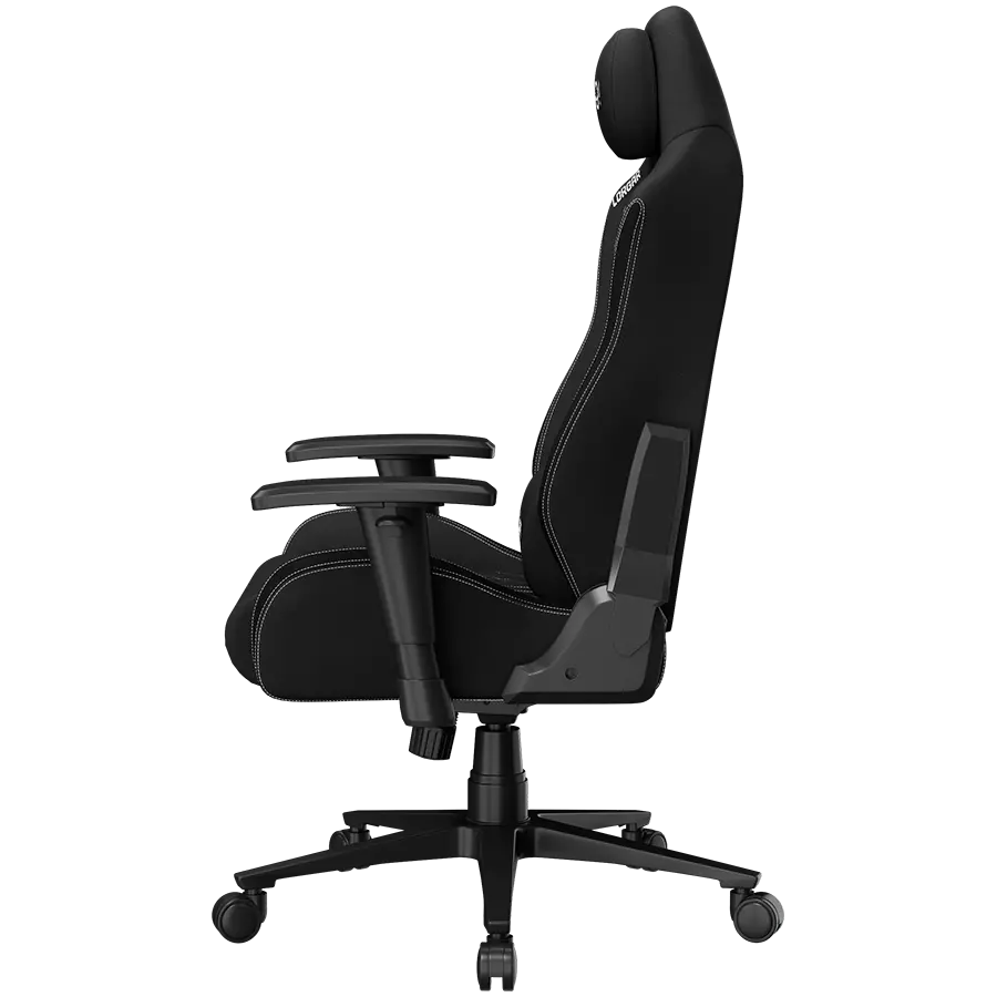 LORGAR CHA41, Ergonomic Gaming Chair Advanced, premium anti-stain fabric, Black/white - image 5