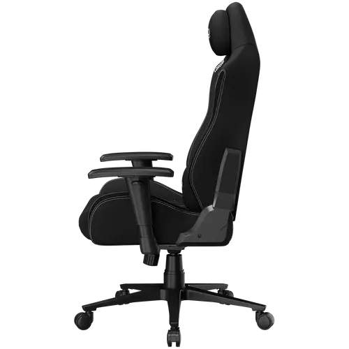 LORGAR CHA41, Ergonomic Gaming Chair Advanced, premium anti-stain fabric, Black/white - image 5