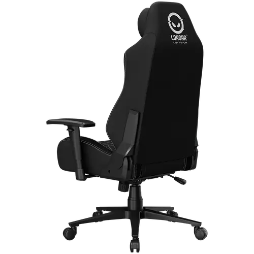 LORGAR CHA41, Ergonomic Gaming Chair Advanced, premium anti-stain fabric, Black/white - image 6