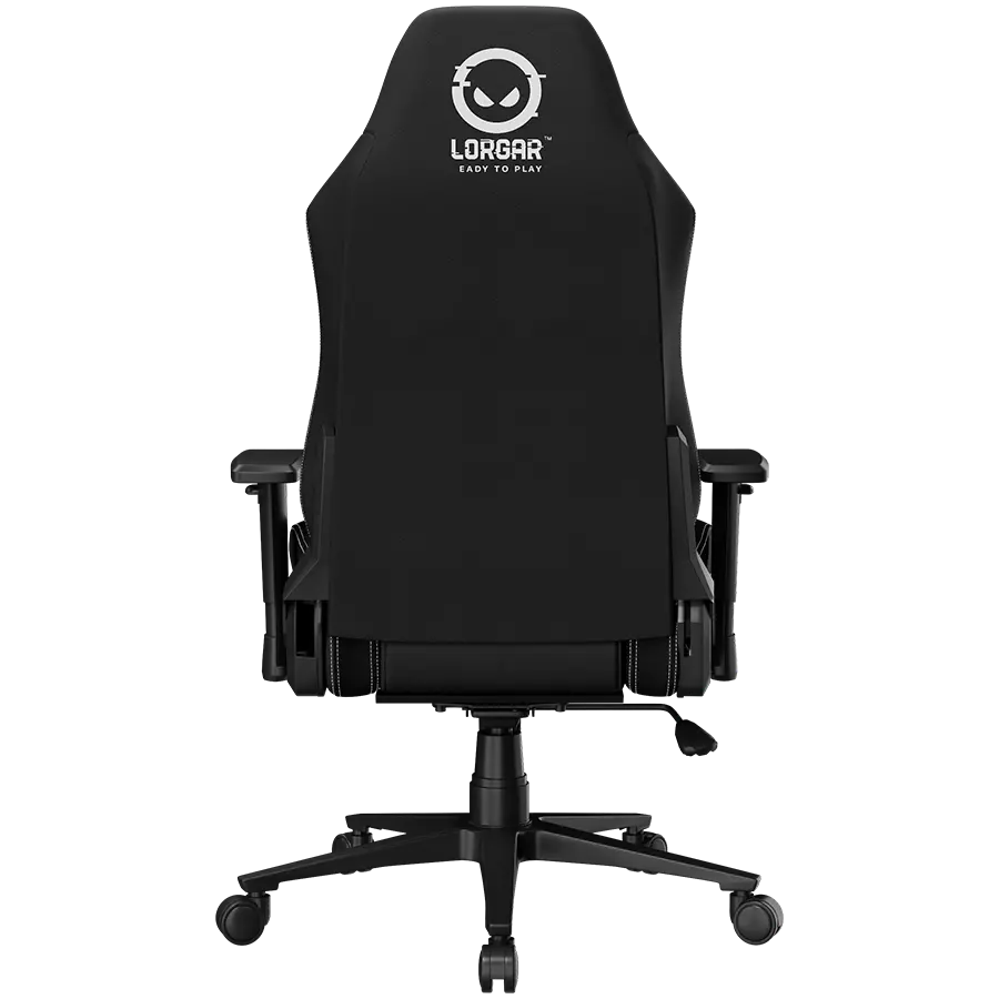 LORGAR CHA41, Ergonomic Gaming Chair Advanced, premium anti-stain fabric, Black/white - image 8