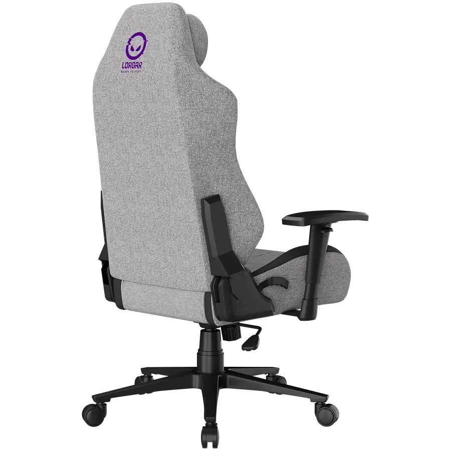 LORGAR CHA41, Ergonomic Gaming Chair Advanced, premium anti-stain fabric, Grey - image 11