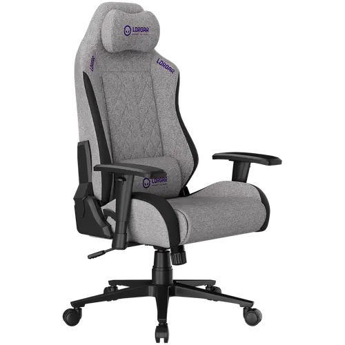 LORGAR CHA41, Ergonomic Gaming Chair Advanced, premium anti-stain fabric, Grey - image 13