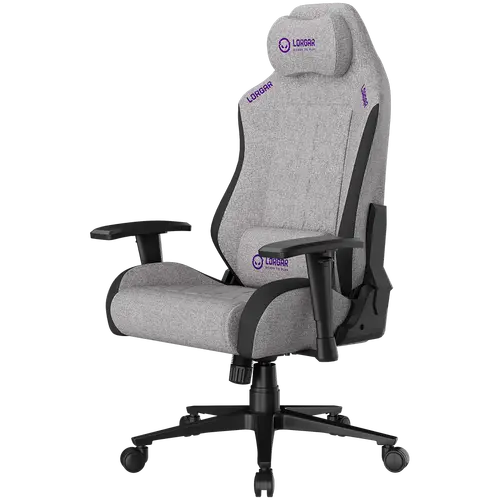 LORGAR CHA41, Ergonomic Gaming Chair Advanced, premium anti-stain fabric, Grey - image 14