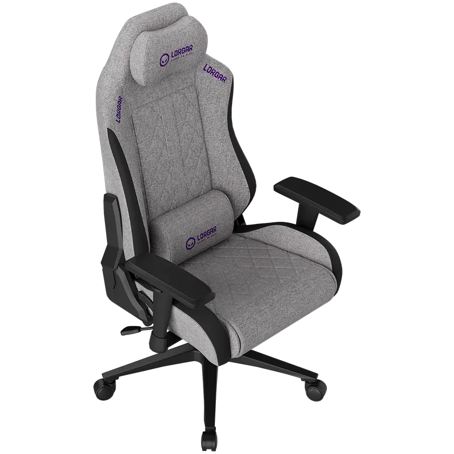 LORGAR CHA41, Ergonomic Gaming Chair Advanced, premium anti-stain fabric, Grey - image 15