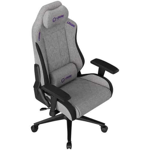 LORGAR CHA41, Ergonomic Gaming Chair Advanced, premium anti-stain fabric, Grey - image 15