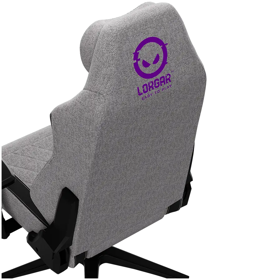 LORGAR CHA41, Ergonomic Gaming Chair Advanced, premium anti-stain fabric, Grey - image 19