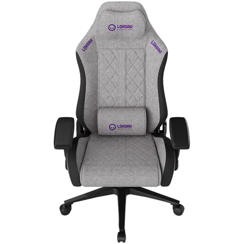 LORGAR CHA41, Ergonomic Gaming Chair Advanced, premium anti-stain fabric, Grey - image 1