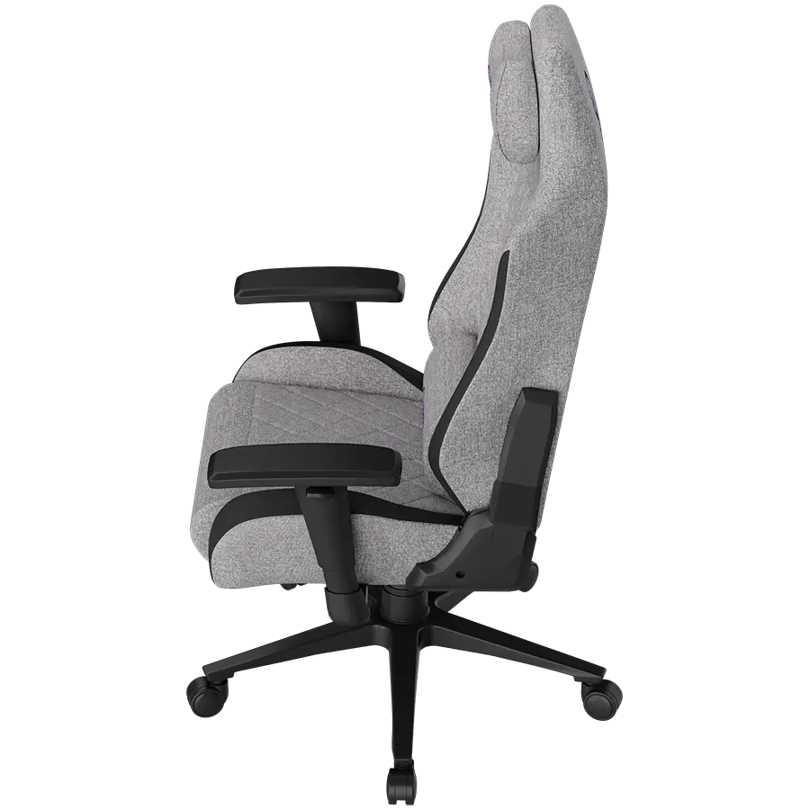 LORGAR CHA41, Ergonomic Gaming Chair Advanced, premium anti-stain fabric, Grey - image 3