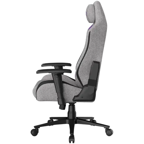 LORGAR CHA41, Ergonomic Gaming Chair Advanced, premium anti-stain fabric, Grey - image 4