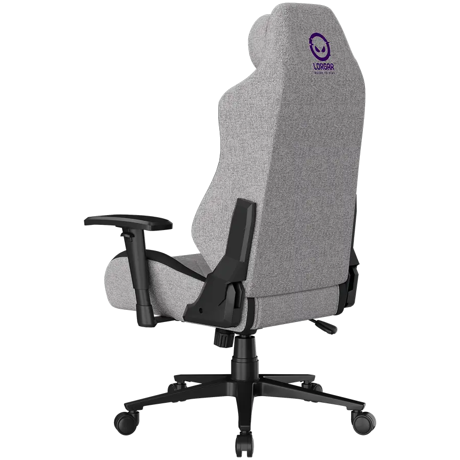 LORGAR CHA41, Ergonomic Gaming Chair Advanced, premium anti-stain fabric, Grey - image 5