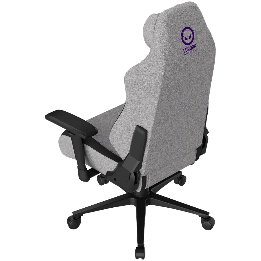 LORGAR CHA41, Ergonomic Gaming Chair Advanced, premium anti-stain fabric, Grey - image 6