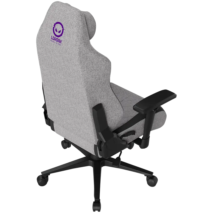 LORGAR CHA41, Ergonomic Gaming Chair Advanced, premium anti-stain fabric, Grey - image 9