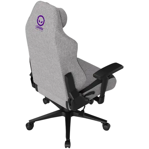 LORGAR CHA41, Ergonomic Gaming Chair Advanced, premium anti-stain fabric, Grey - image 9
