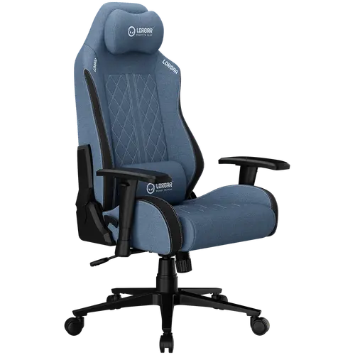 LORGAR CHA41, Ergonomic Gaming Chair Advanced, premium anti-stain fabric, Blue - image 12