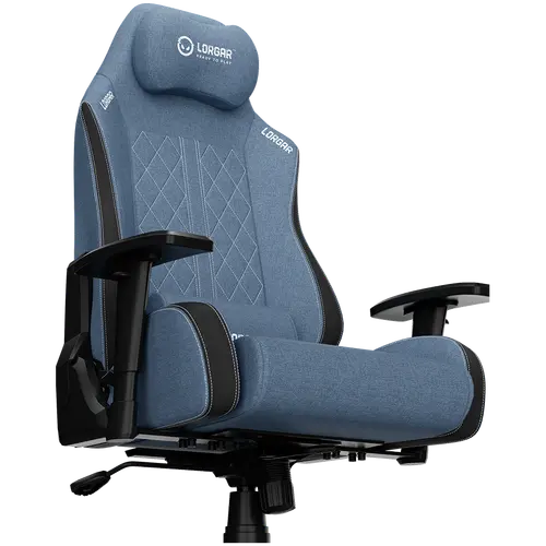 LORGAR CHA41, Ergonomic Gaming Chair Advanced, premium anti-stain fabric, Blue - image 16