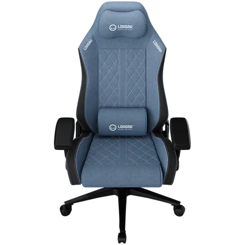 LORGAR CHA41, Ergonomic Gaming Chair Advanced, premium anti-stain fabric, Blue - image 1