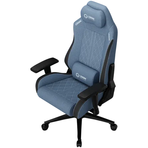 LORGAR CHA41, Ergonomic Gaming Chair Advanced, premium anti-stain fabric, Blue - image 3