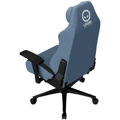 LORGAR CHA41, Ergonomic Gaming Chair Advanced, premium anti-stain fabric, Blue - image 7