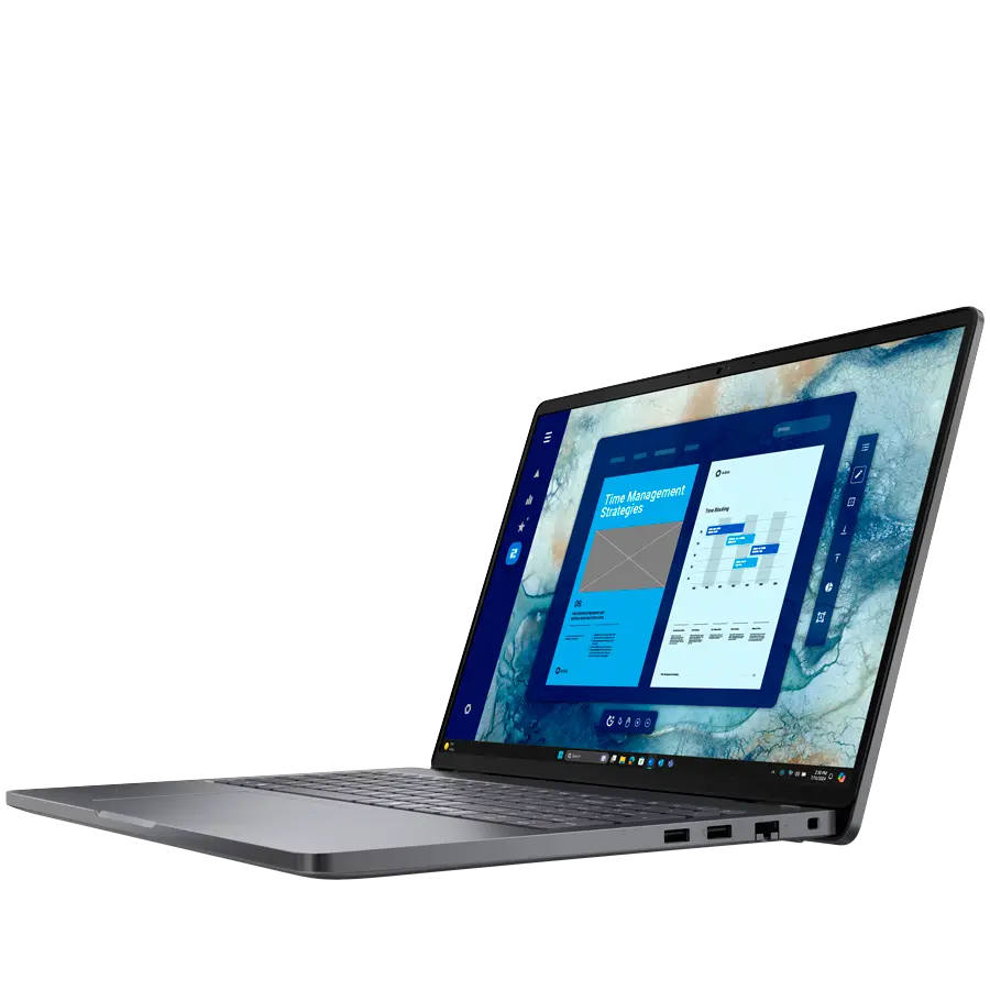 Dell Pro 16 (PC16250), Intel Core 5 120U(10C, 12T, 12MB, up to 5.0GHz), 16.0" FHD+(1920x1200) Non-Touch, 16GB(1x16GB) DDR5, 512GB M.2 SSD, Integrated Graphics, WiFi+BT, IR Cam+Mic, BG Backlit KBD, FPR, Ubuntu, 3Y ProSupport - image 2
