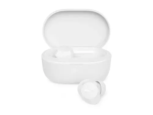 PHILIPS TWS Ασύρματα ακουστικά ψείρες με μικρόφωνο IPX4 24 ώρες αναπαραγωγής λευκά - 1