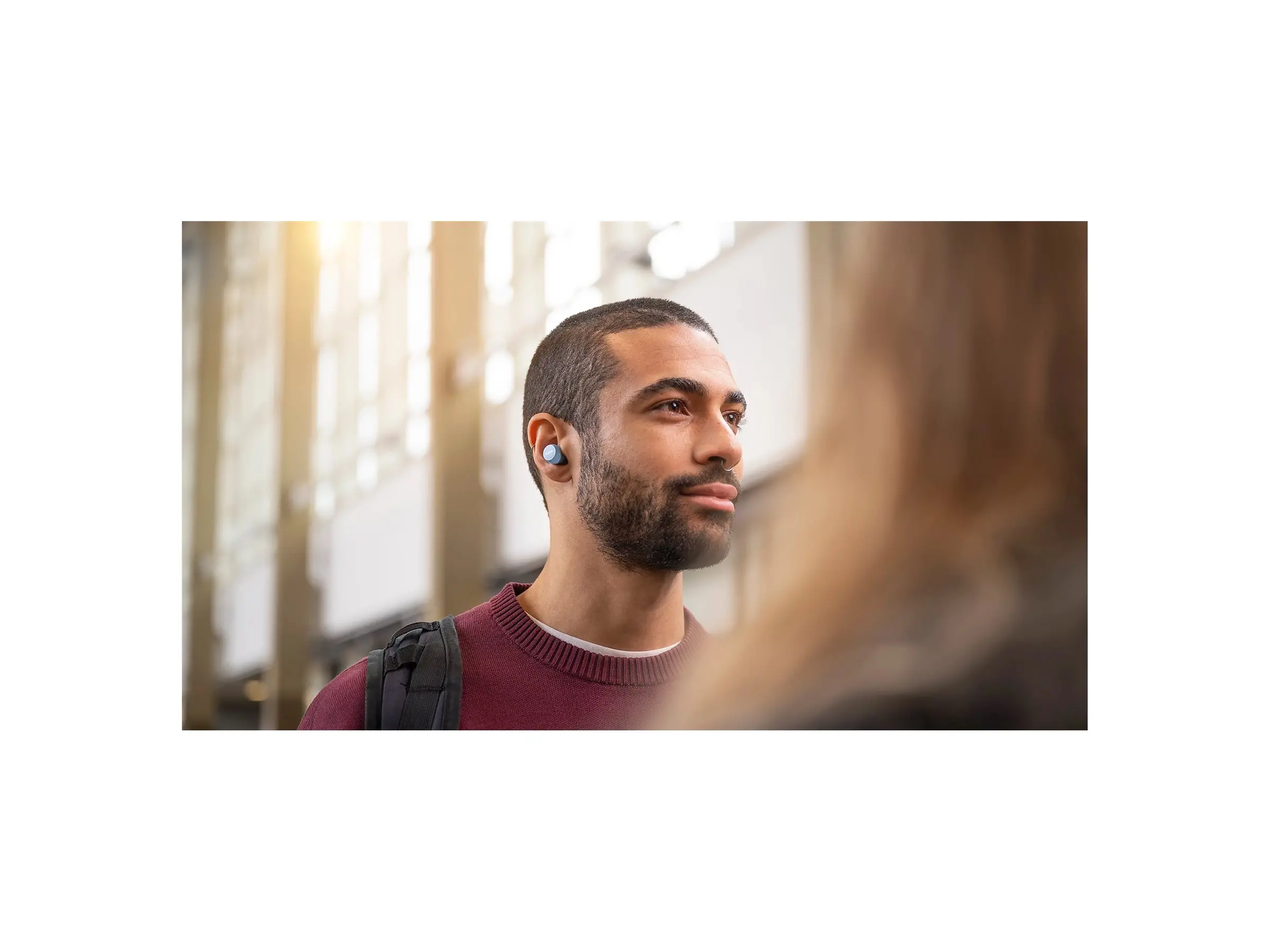 PHILIPS TWS Безжични слушалки за поставяне в ухото с микрофон IPX4 24 часа време на възпроизвеждане сини - image 4