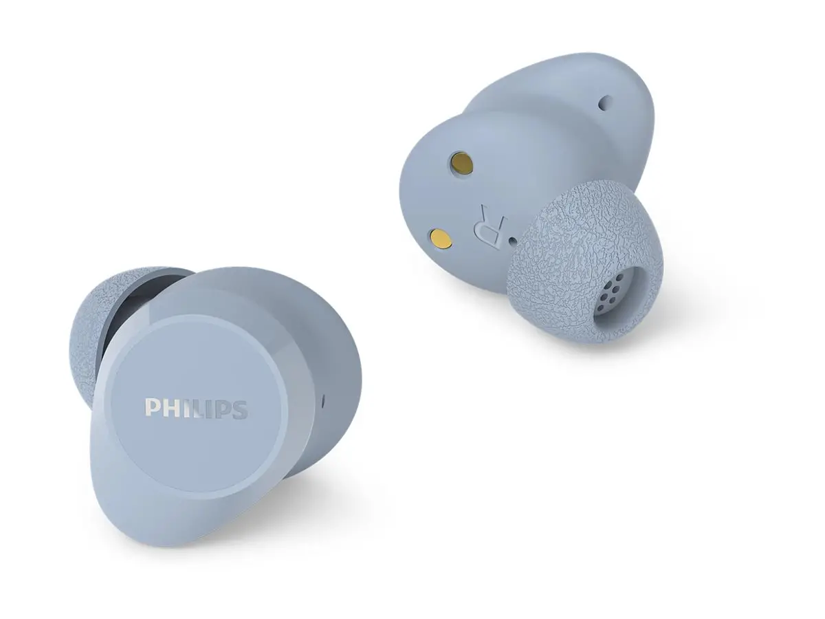 PHILIPS TWS Безжични слушалки за поставяне в ухото с микрофон IPX4 24 часа време на възпроизвеждане сини - image 7