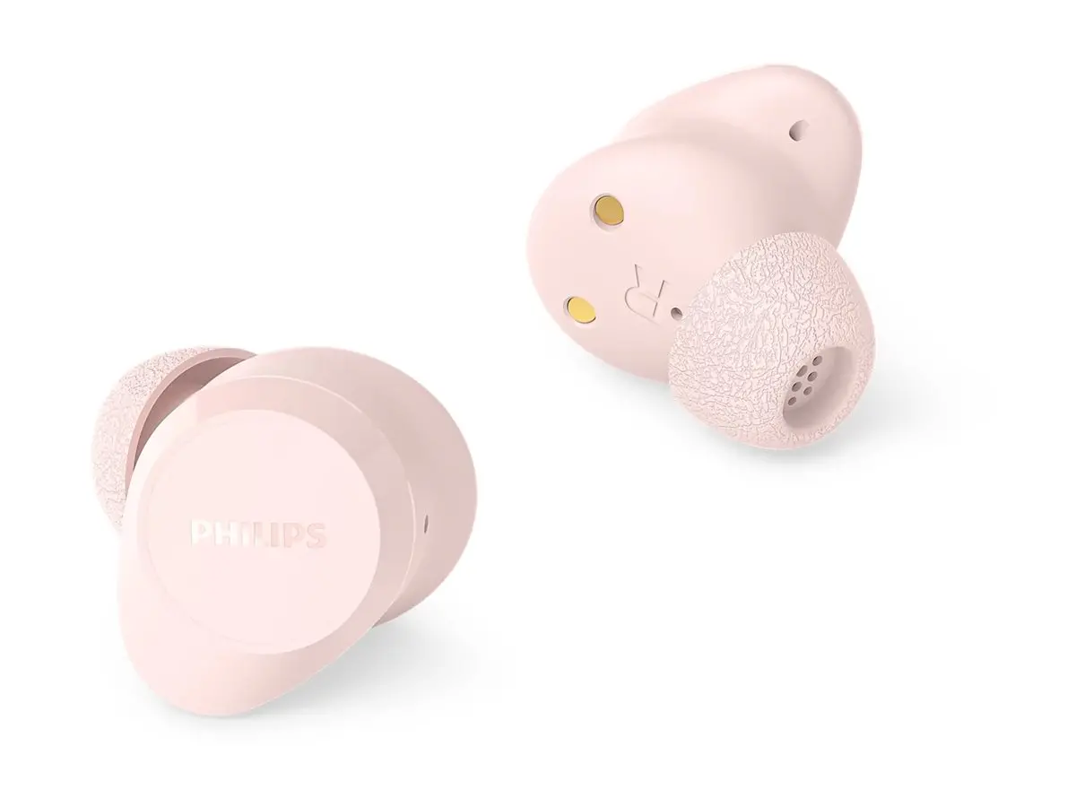 PHILIPS TWS Безжични слушалки за поставяне в ухото с микрофон IPX4 24 часа време на възпроизвеждане розови - image 5