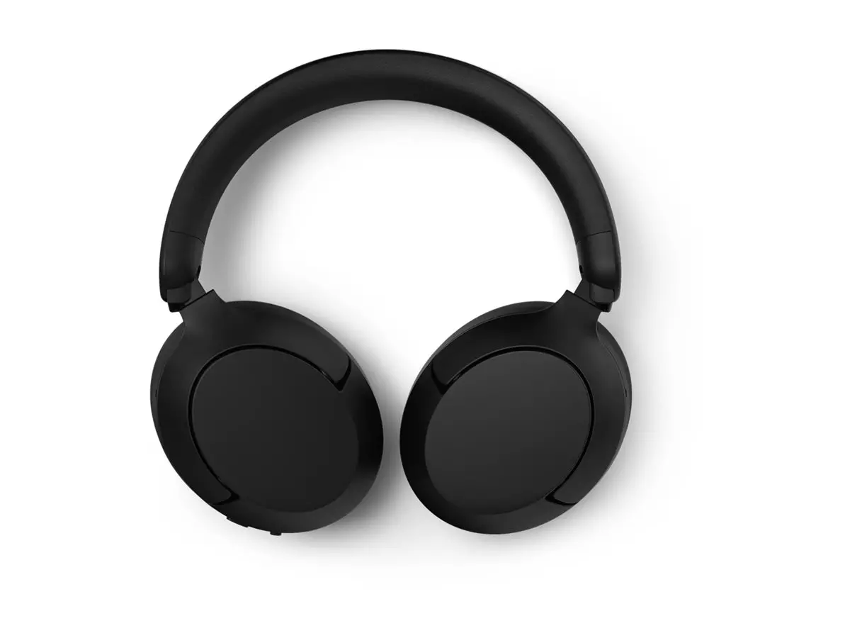 PHILIPS Безжични On-Ear слушалки с микрофон 80 часа време на възпроизвеждане Hi-Res Audio черни