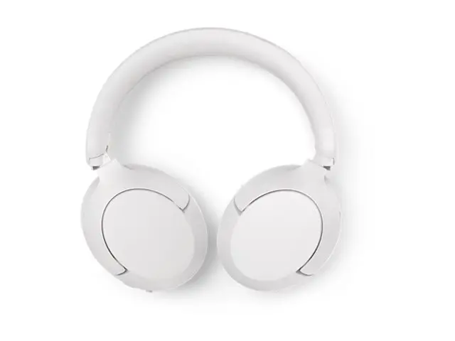 PHILIPS Безжични On-Ear слушалки с микрофон 80 часа време на възпроизвеждане Hi-Res Audio бели