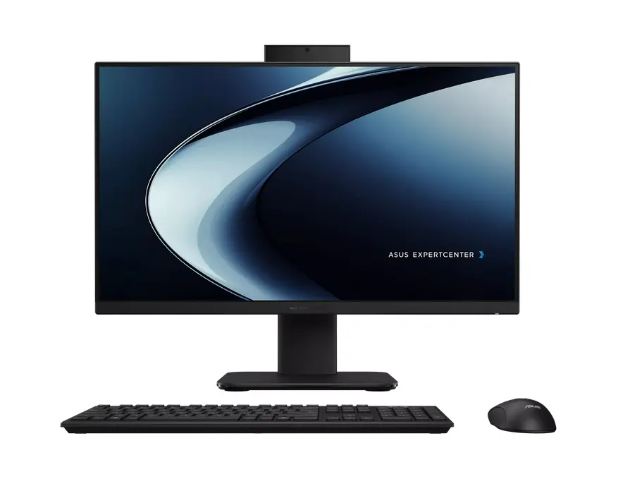Настолен компютър - всичко в едно, Asus ExpertCenter P400, P440VAK-BPCD730,Intel 210H 2.5 GHz (12MB Cache, up to 4.8GHz, 8 Cores, 12 Threads) 23.8" FHD (1920X1080) 16:9 , AG, 16GB (SO-DIMM), 512GB PCIE G4 SSD,Wired Keyboard , US International, No OS, Black