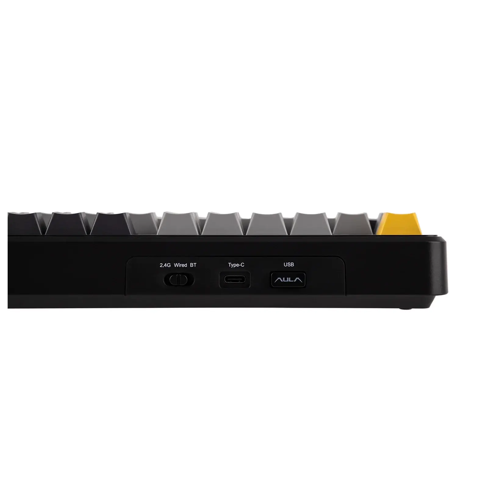 Aula геймърска механична клавиатура Wireless Gaming Mechanical Keyboard F108 - Volcanic Switch [Linear] (English US), Black, Gray - image 6