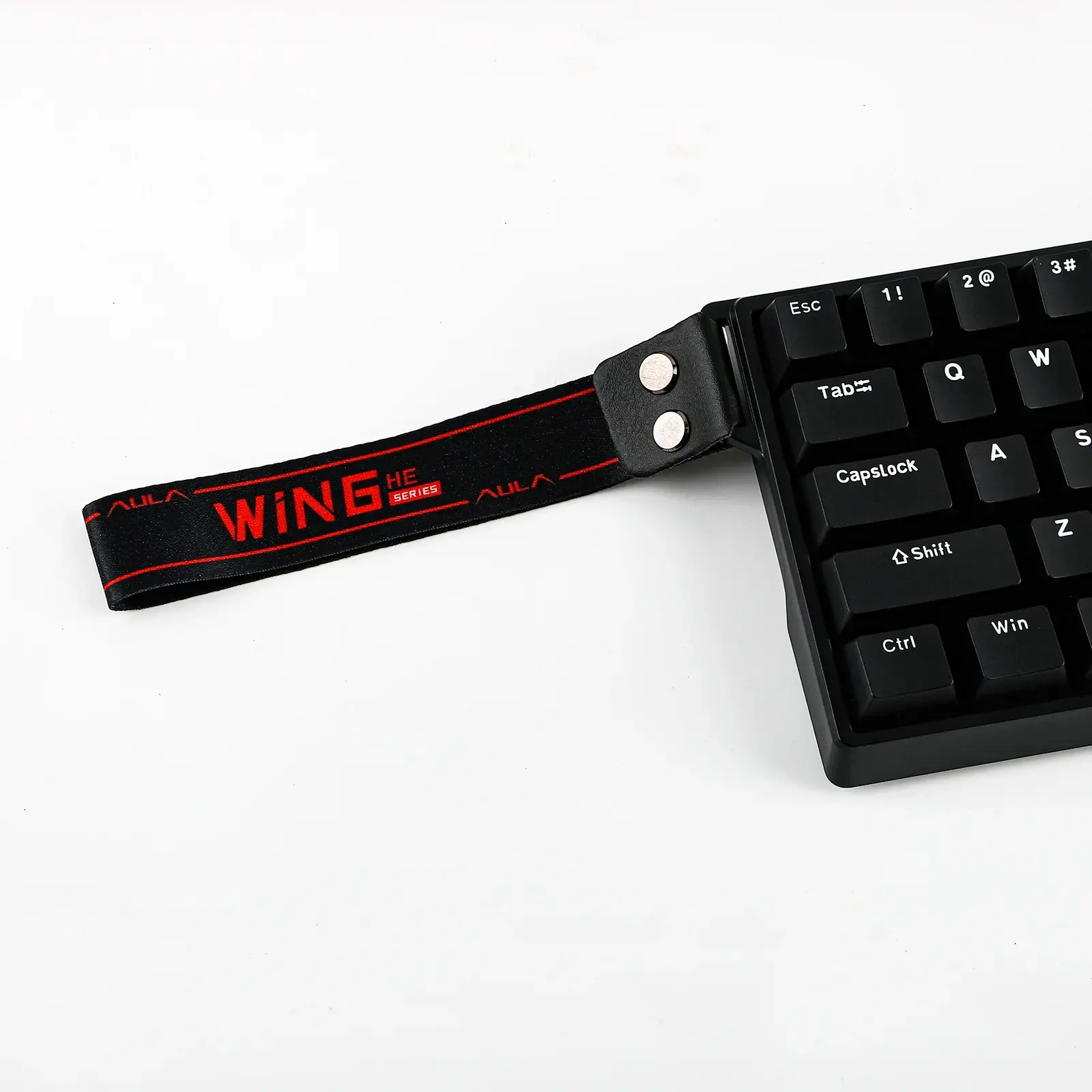Aula геймърска механична клавиатура Gaming Mechanical Keyboard WIN68 HE 8K  - Greywood Magnetic Switch [Linear] (English US), Black - image 11