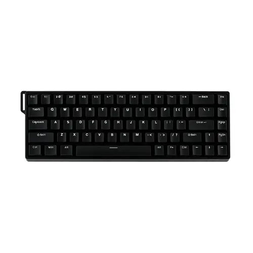 Aula геймърска механична клавиатура Gaming Mechanical Keyboard WIN68 HE 8K  - Greywood Magnetic Switch [Linear] (English US), Black - image 1