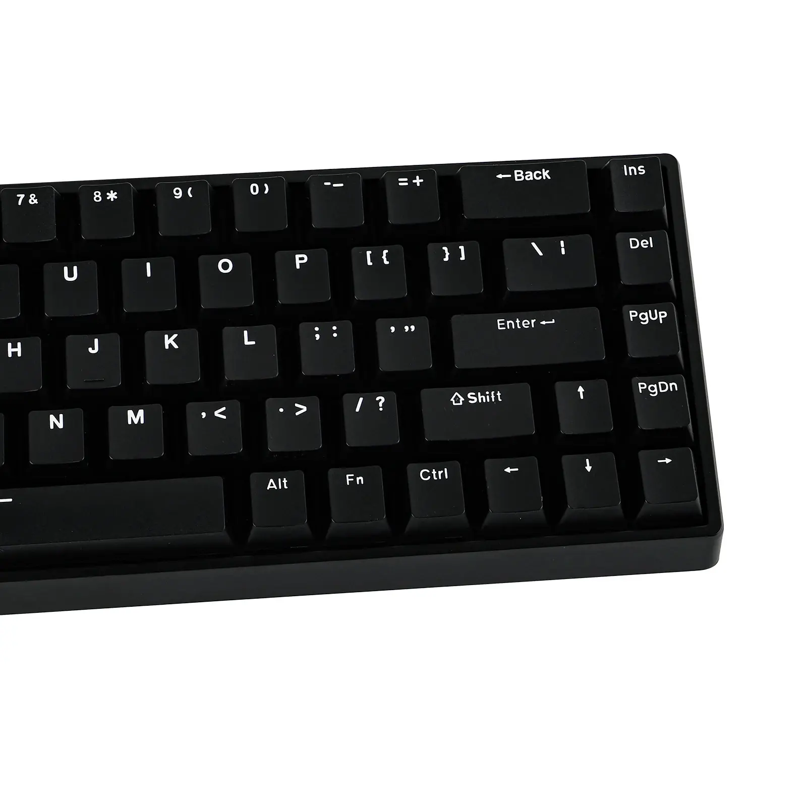 Aula геймърска механична клавиатура Gaming Mechanical Keyboard WIN68 HE 8K  - Greywood Magnetic Switch [Linear] (English US), Black - image 8