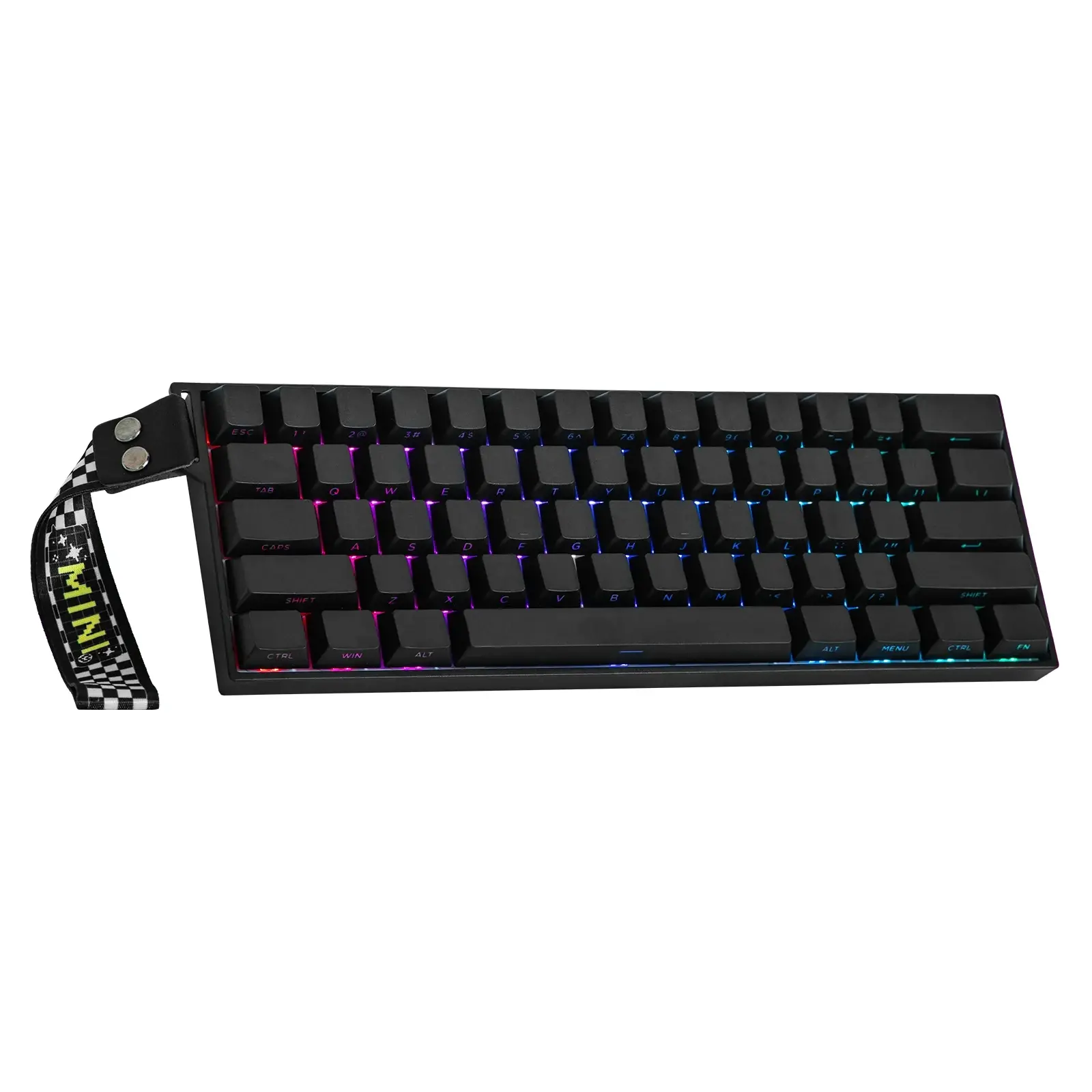 Aula геймърска механична клавиатура Wireless Gaming Mechanical Keyboard MINI 60 HE PRO 8K  - Stormrise Magnetic Switch [Linear] (English US), Black - image 1