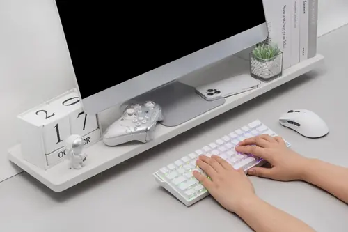 Aula геймърска механична клавиатура Wireless Gaming Mechanical Keyboard MINI 60 HE PRO 8K  - Stormrise Magnetic Switch [Linear] (English US), Black - image 16