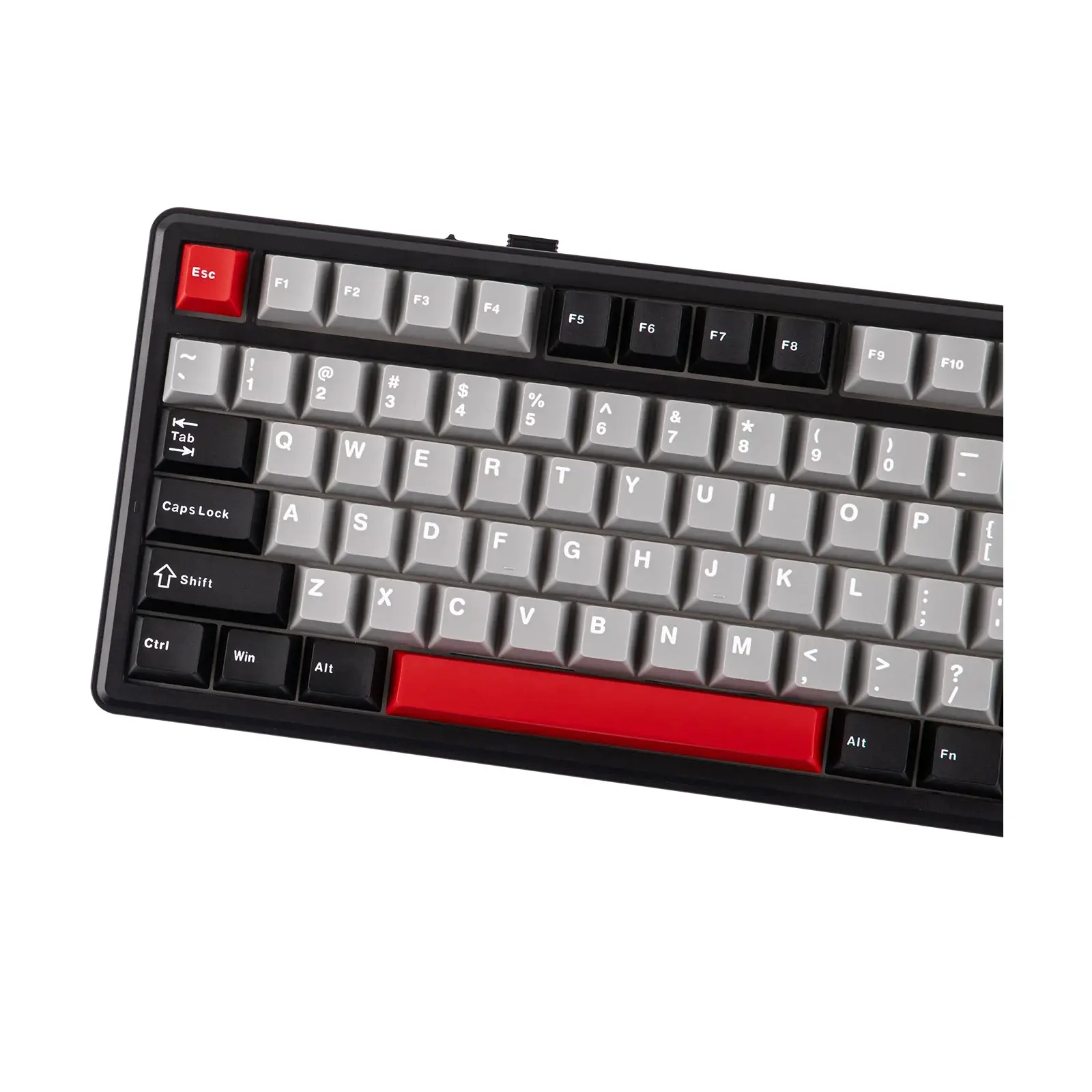 Aula геймърска механична клавиатура Wireless Gaming Mechanical Keyboard F75 MAX - Reaper Switch [Linear] (English US), Black, Red - image 8