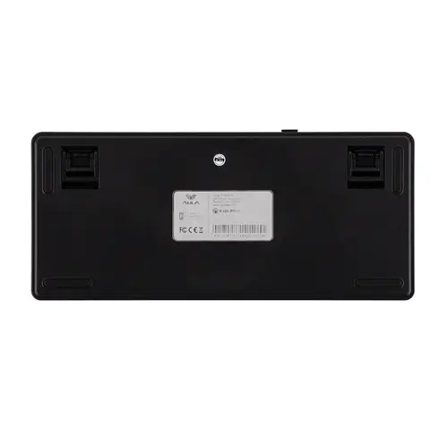 Aula геймърска механична клавиатура Wireless Gaming Mechanical Keyboard F75 MAX - Reaper Switch [Linear] (English US), Black, Red - image 9
