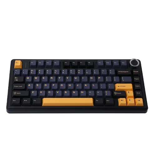 Aula геймърска механична клавиатура Wireless Gaming Mechanical Keyboard F75 Thunder Black - Reaper Switch [Linear] (English US) - image 1