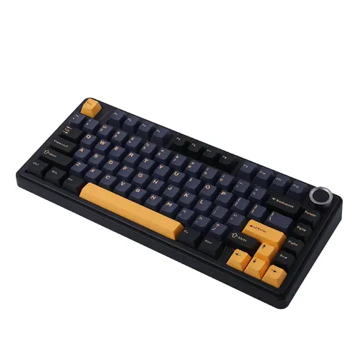 Aula геймърска механична клавиатура Wireless Gaming Mechanical Keyboard F75 Thunder Black - Reaper Switch [Linear] (English US) - image 3