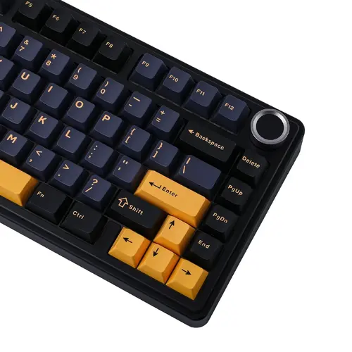 Aula геймърска механична клавиатура Wireless Gaming Mechanical Keyboard F75 Thunder Black - Reaper Switch [Linear] (English US) - image 4