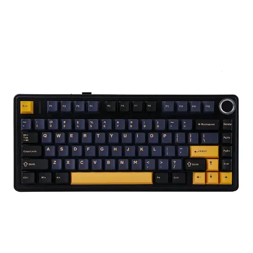 Aula tastatură mecanică de gaming Wireless Gaming Mechanical Keyboard F75 Thunder Black - Reaper Switch [Linear] (English US) - 1