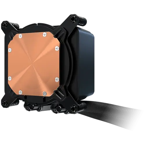 Asrock Challenger 240 Digital, AiO liquid cooler, ARGB, Digital display, 240 mm radiator, AM5, AM4, LGA1851, LGA1700, 90-ACLA36-BAAGA6, Black, 6Y - image 10