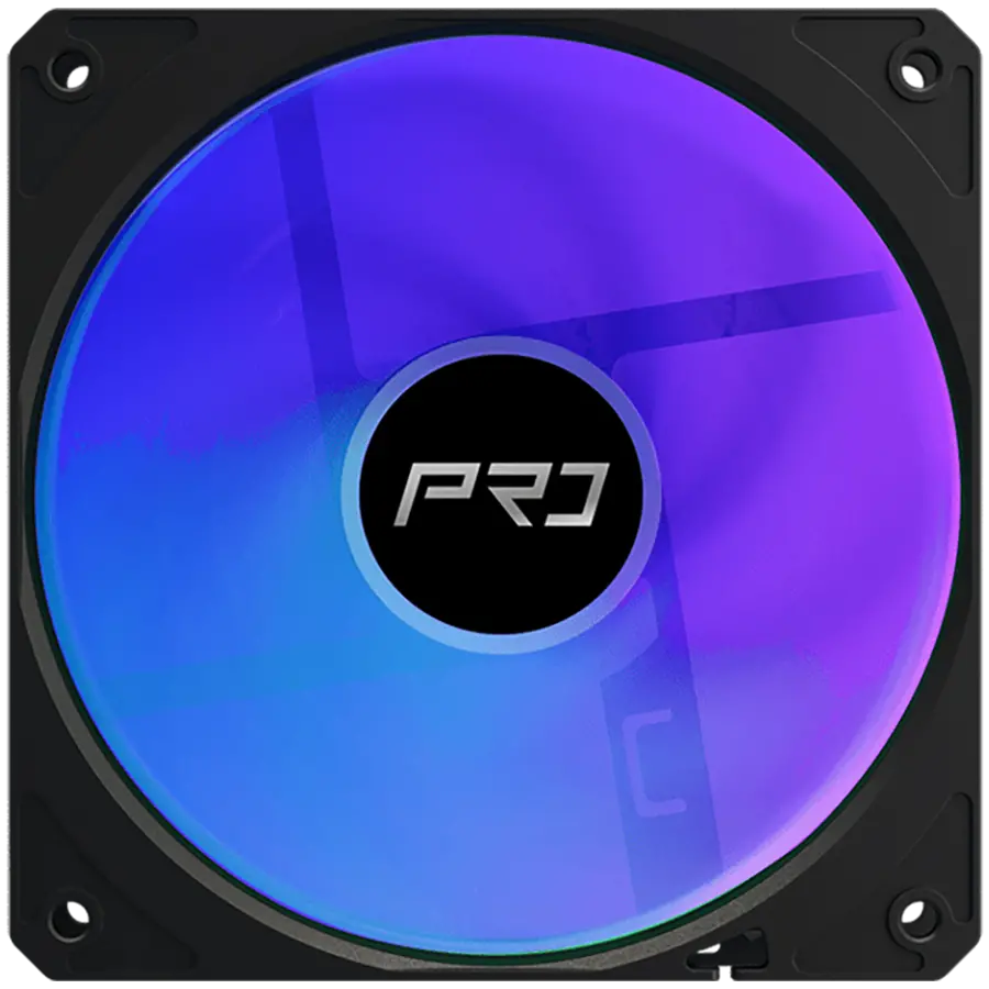 Asrock Pro 240 ARGB, AiO liquid cooler, 240 mm radiator, AM5, AM4, LGA1851, LGA1700, 90-APRA36-BAAGA6, Black, 6Y - image 6