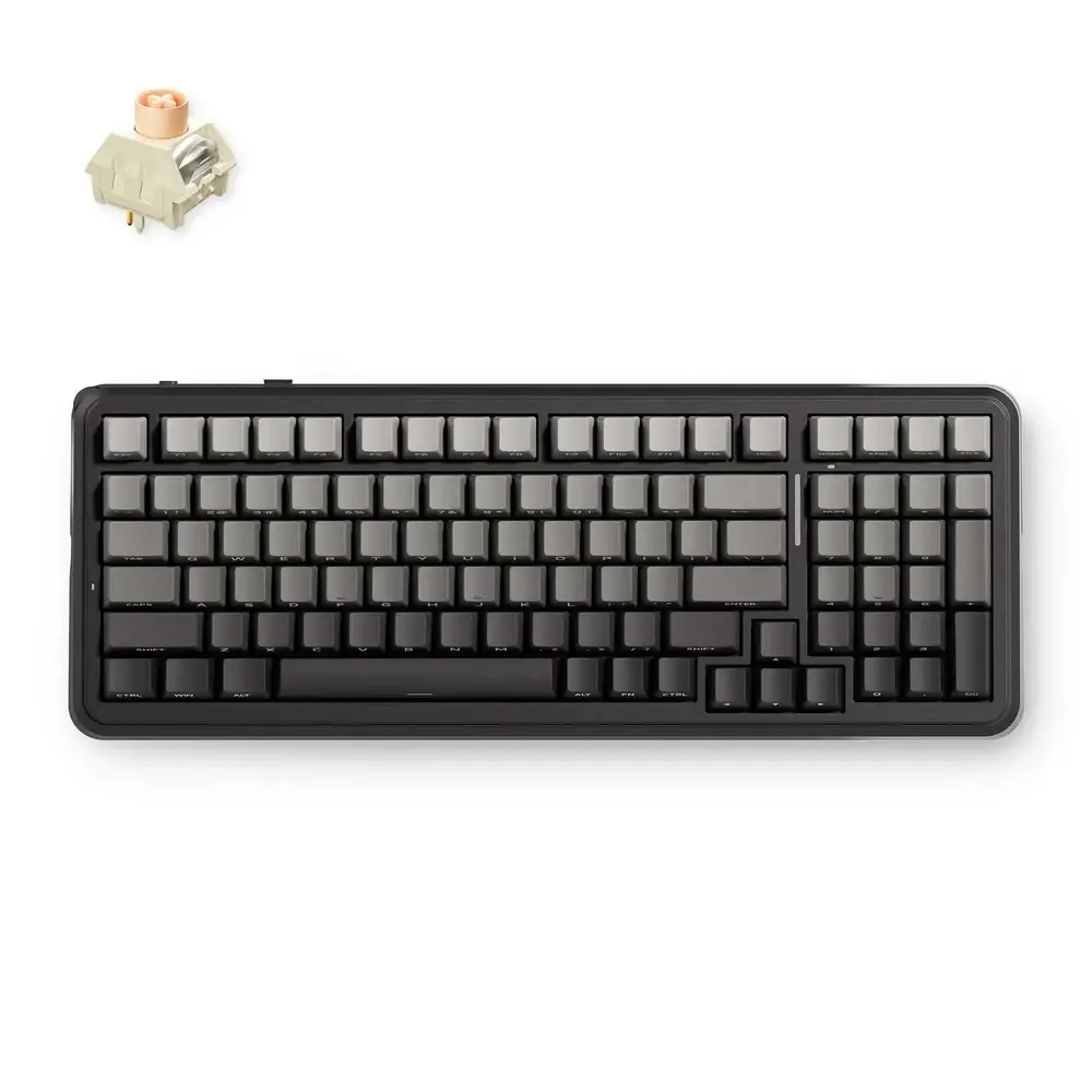 MCHOSE геймърска механична клавиатура Wireless Gaming Mechanical Keyboard MC-K99 V3 - Icy Creamsicle Switch [Linear] (English US), Glacier Gradient - image 1